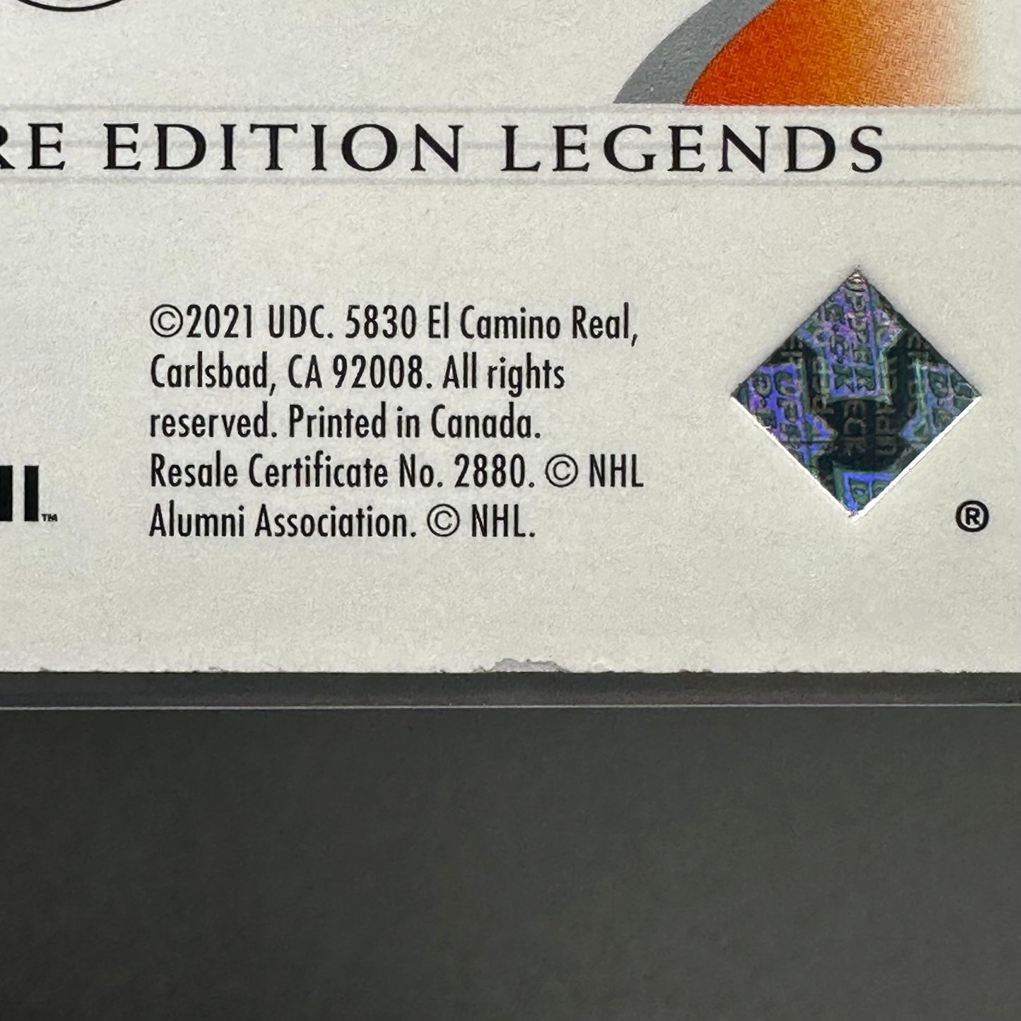 2020-21 UD SP Signature Editions Legends DAVE SCHULTZ #382 All-Time Future Watch Auto /199