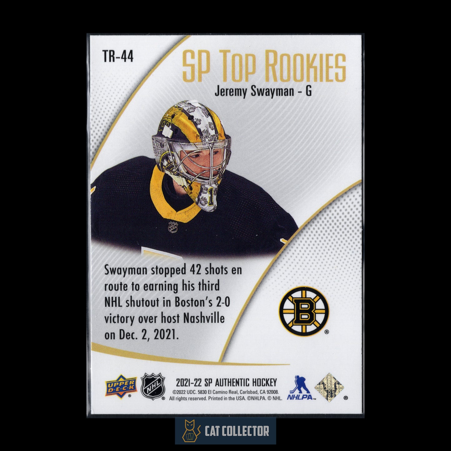 2021-22 Upper Deck SP Authentic JEREMY SWAYMAN #TR-44 Top Rookies RC