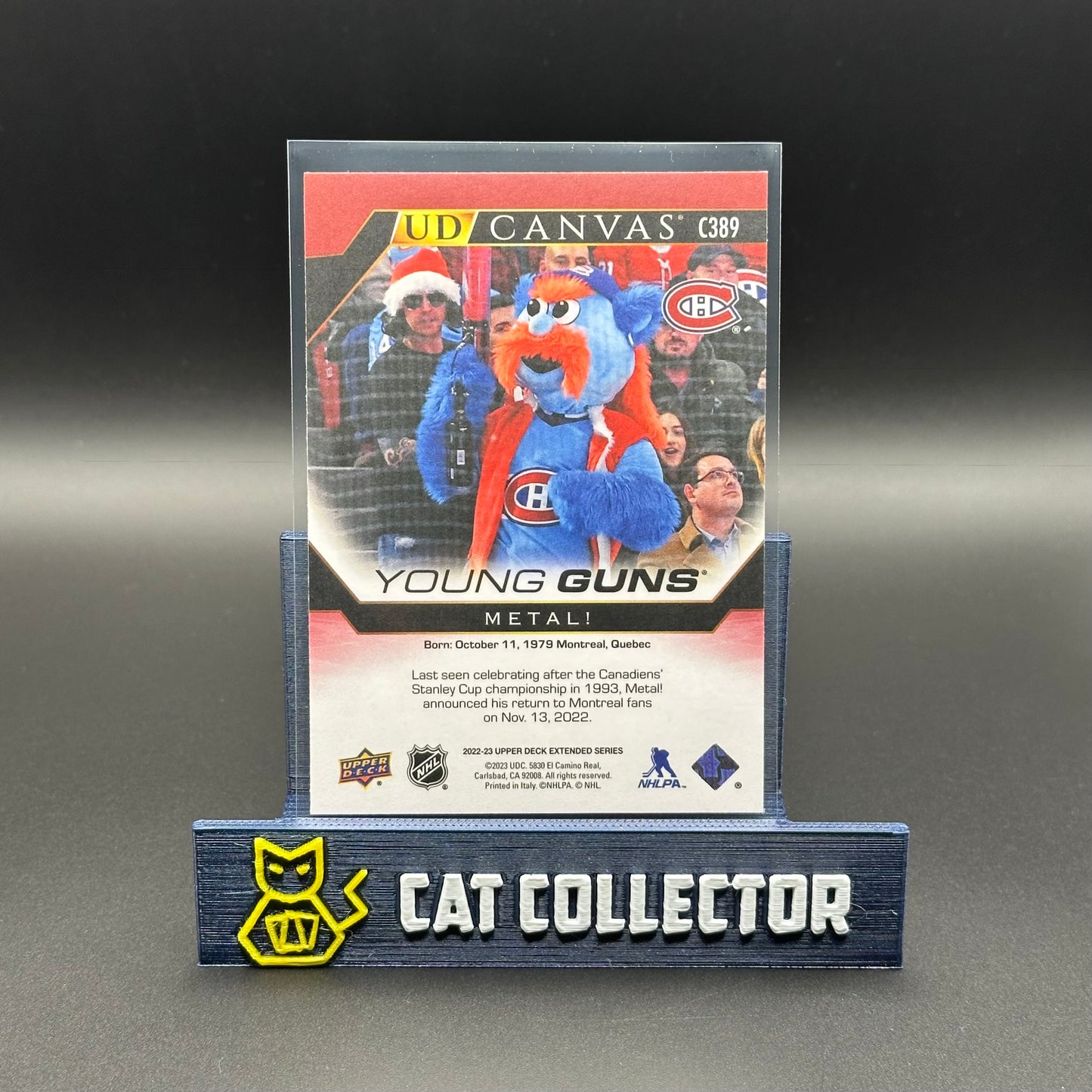 2022-23 Upper Deck Extended series METAL! #C389 UD Canvas Young Guns RC