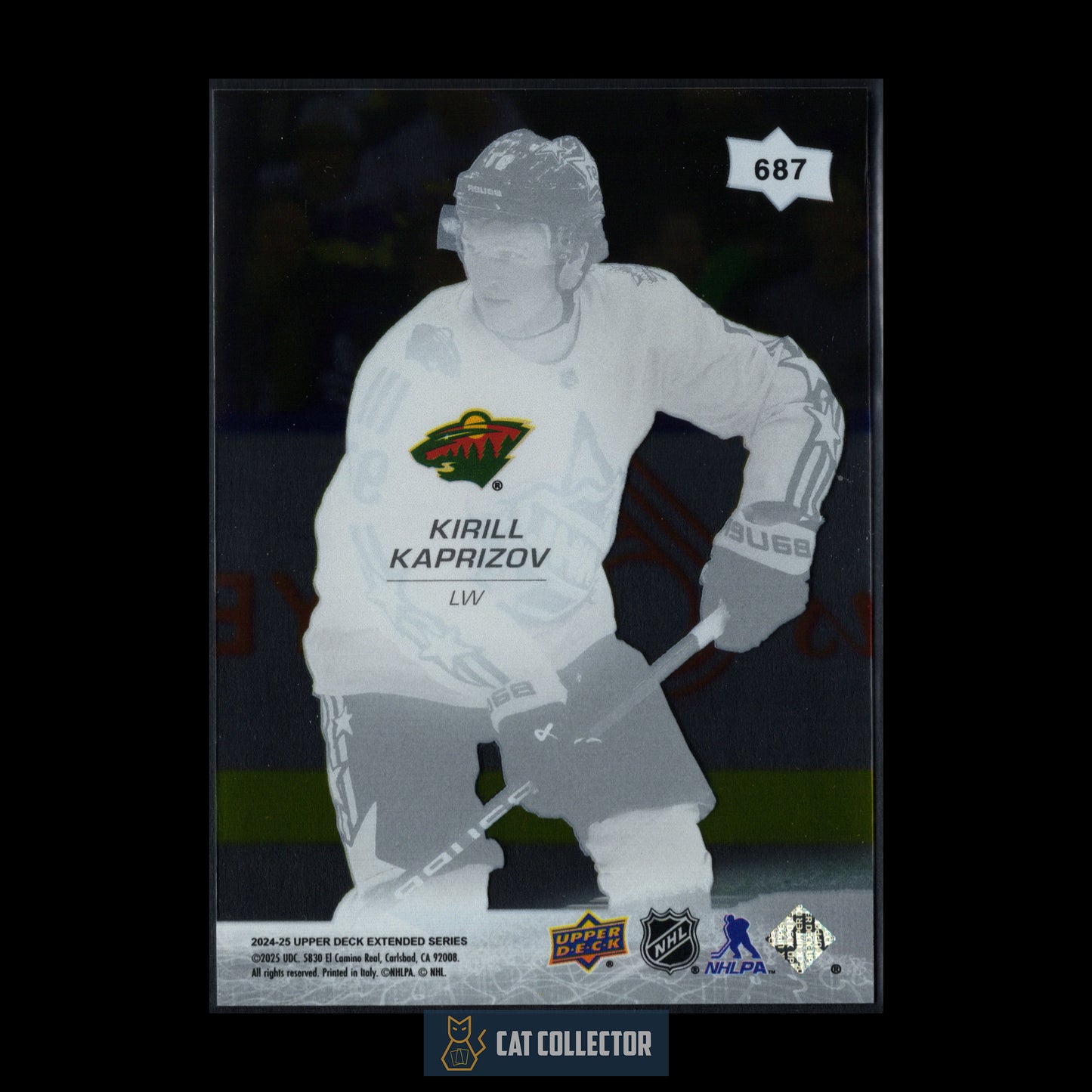 2024-25 Upper Deck Extended series KIRILL KAPRIZOV #687 Clear Cut
