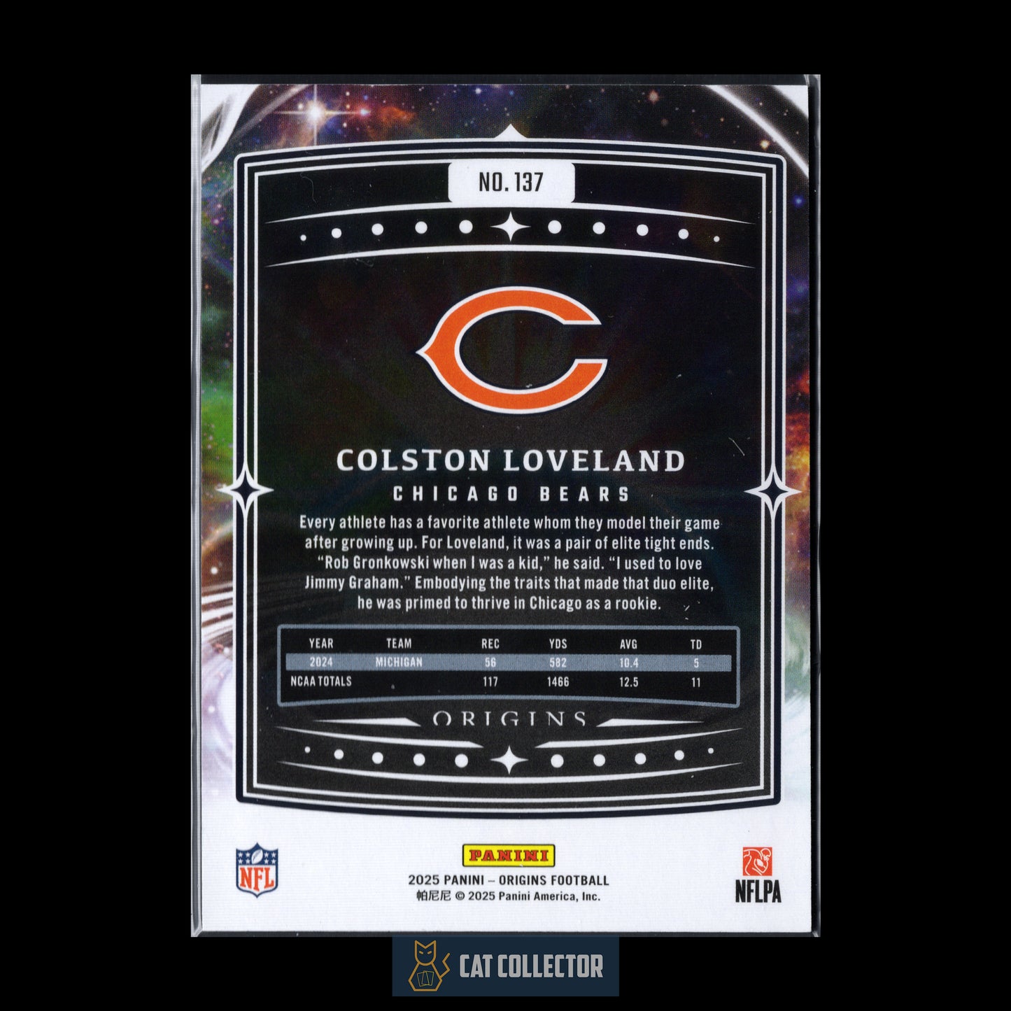 2025 Panini Origins COLSTON LOVELAN #137 Rookie RC