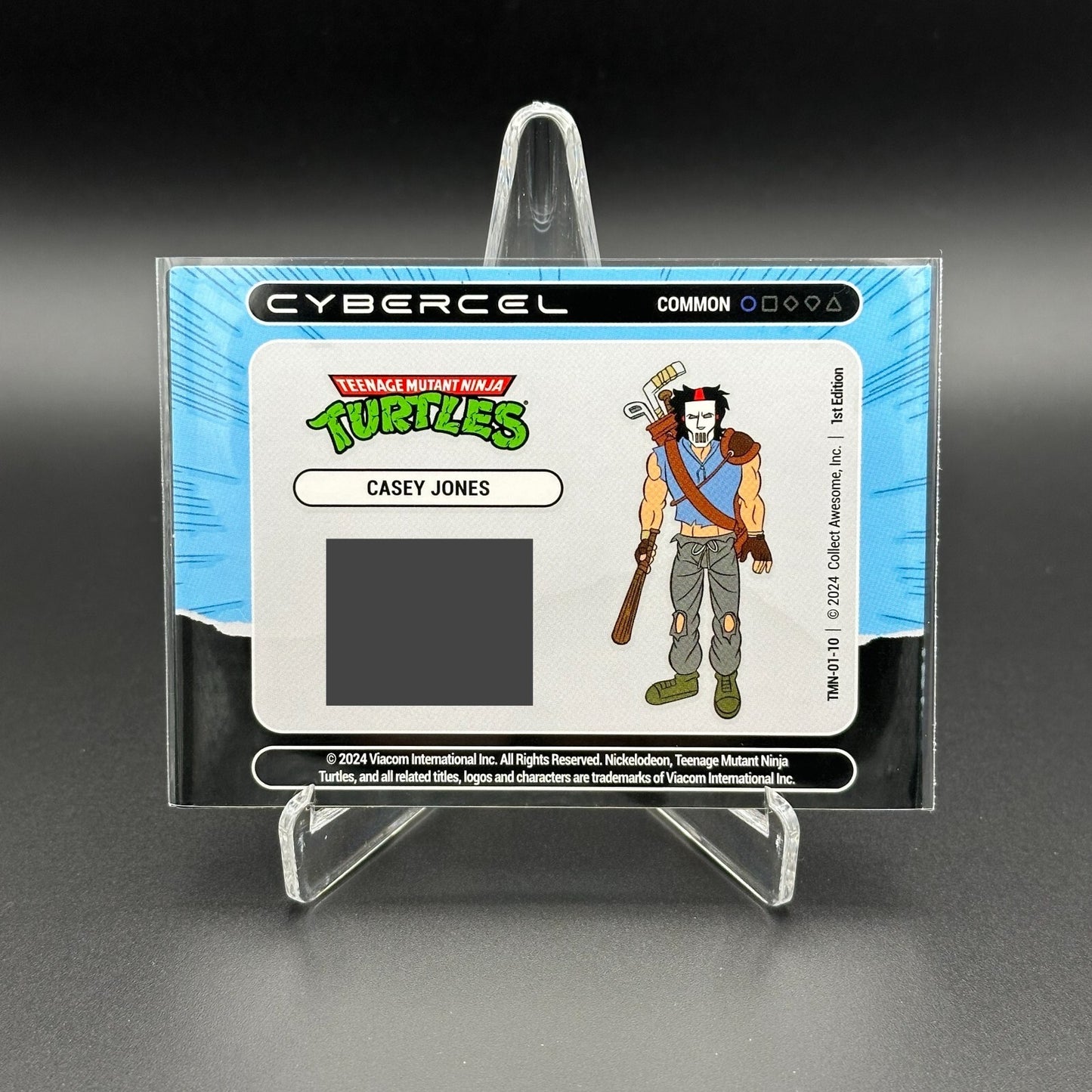 2024 FigPin Cybercel TMNT Series 1 CASEY JONES #TMN-01-10 Common - UNSCANNED