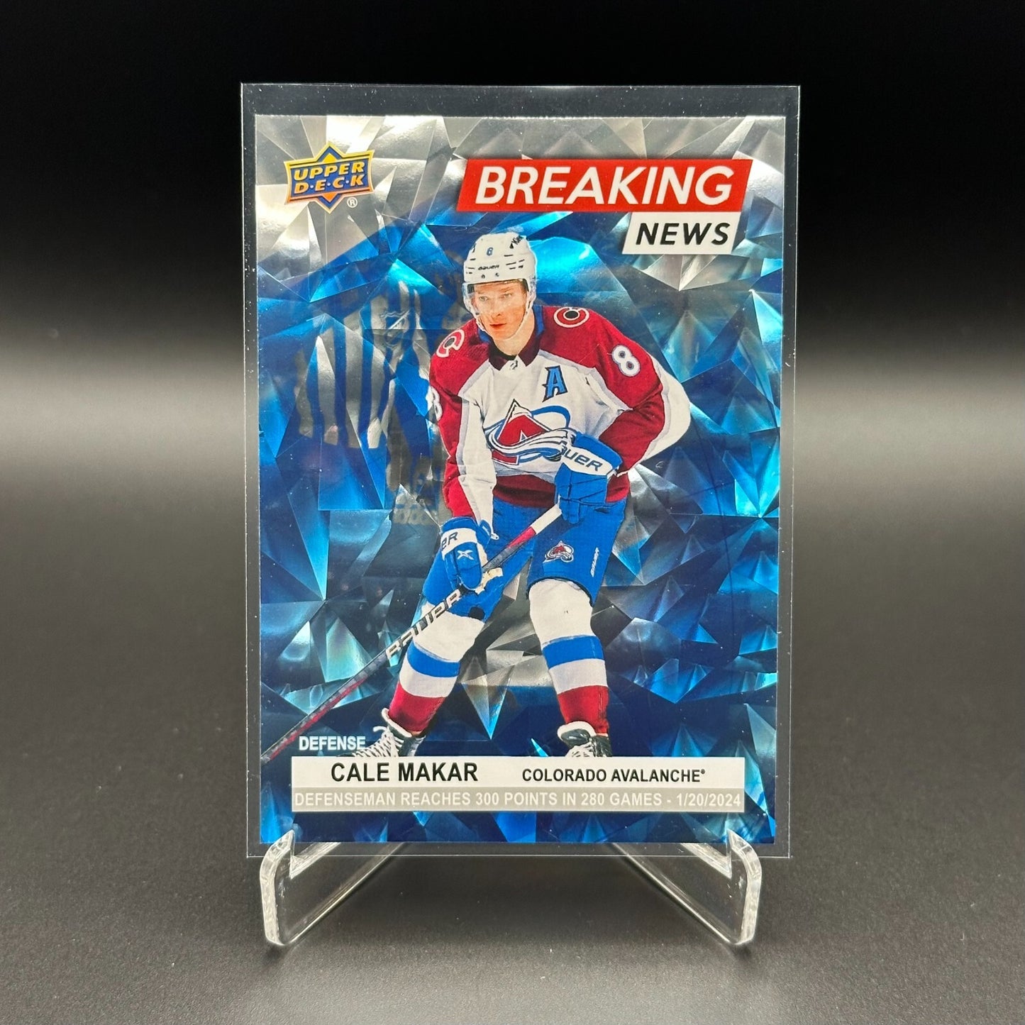 2024-25 Upper Deck Series 1 BREAKING NEWS inserts ~ YOU PICK from the list!