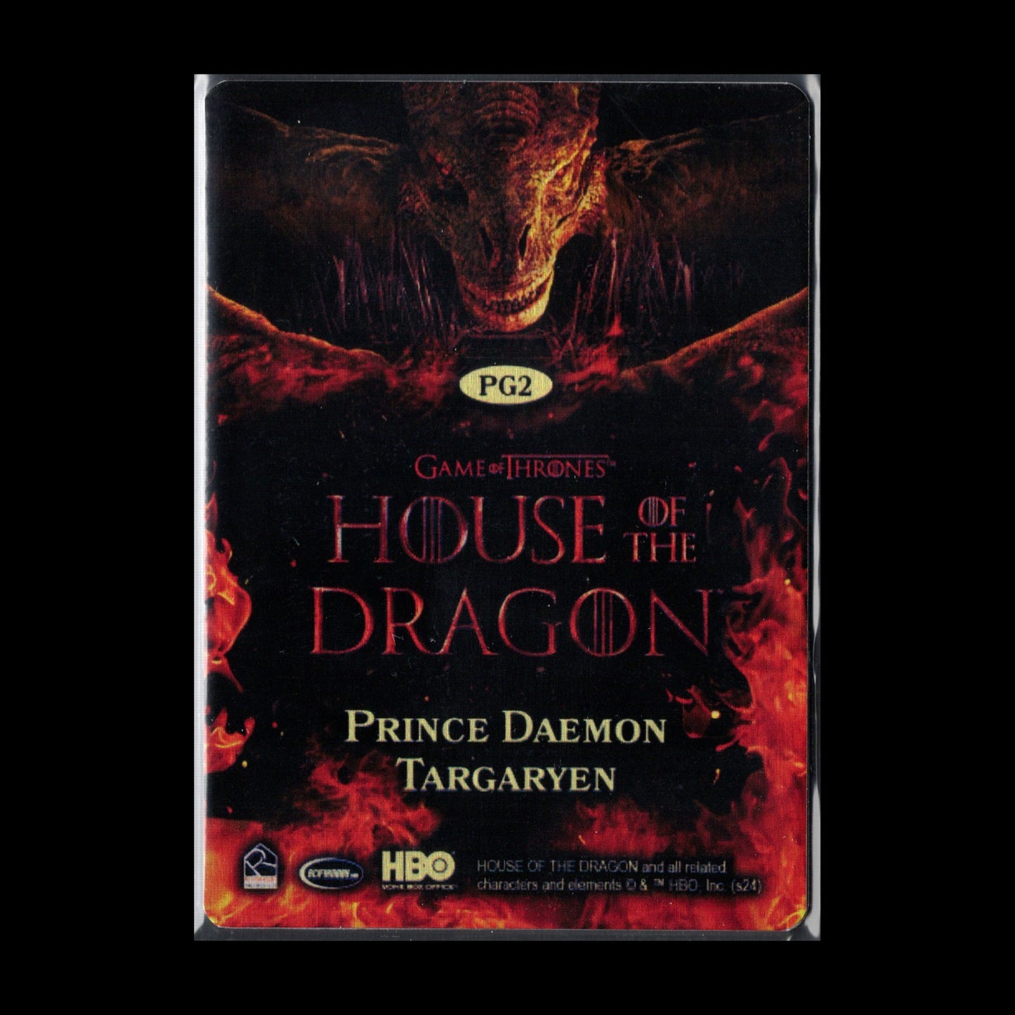 2024 Rittenhouse House of the Dragon Season 1 PRINCE DAEMON TARGARYEN #PG2