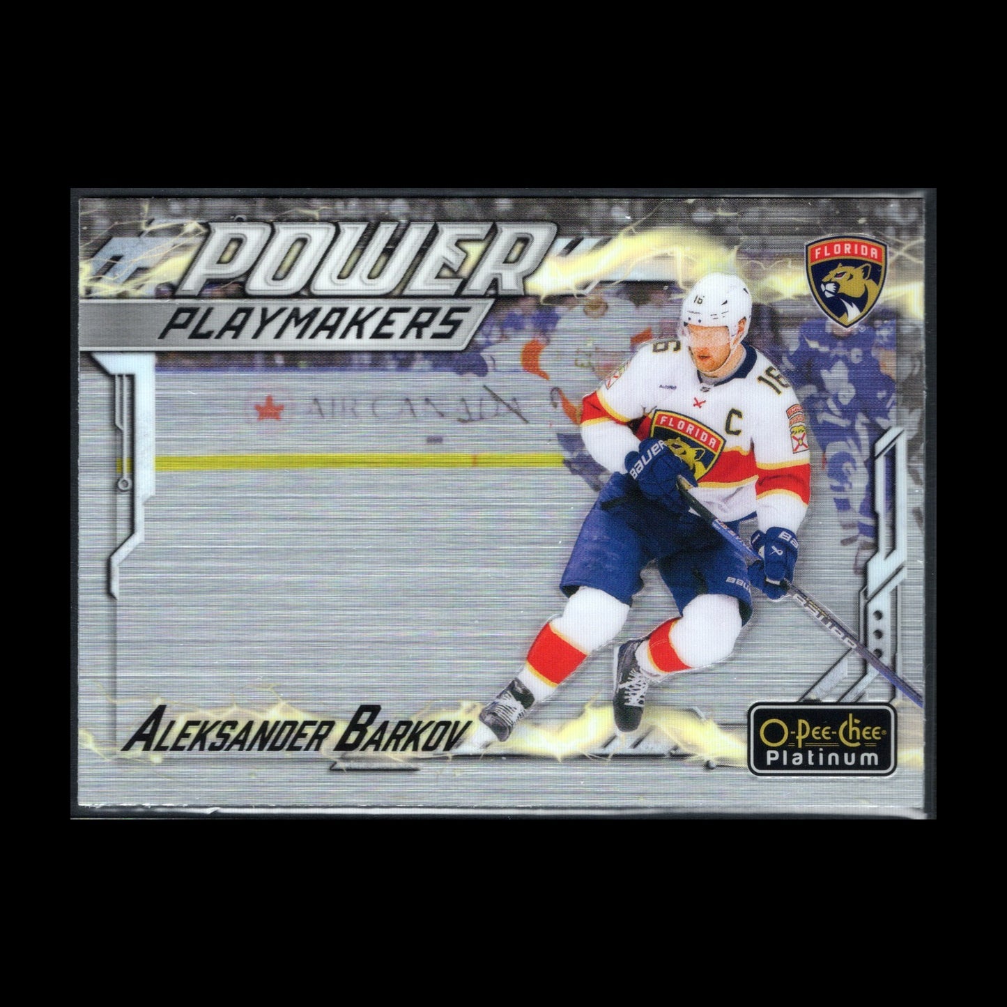2024-25 O-Pee-Chee Platinum ALEKSANDER BARKOV #PM-9 Power Playmakers