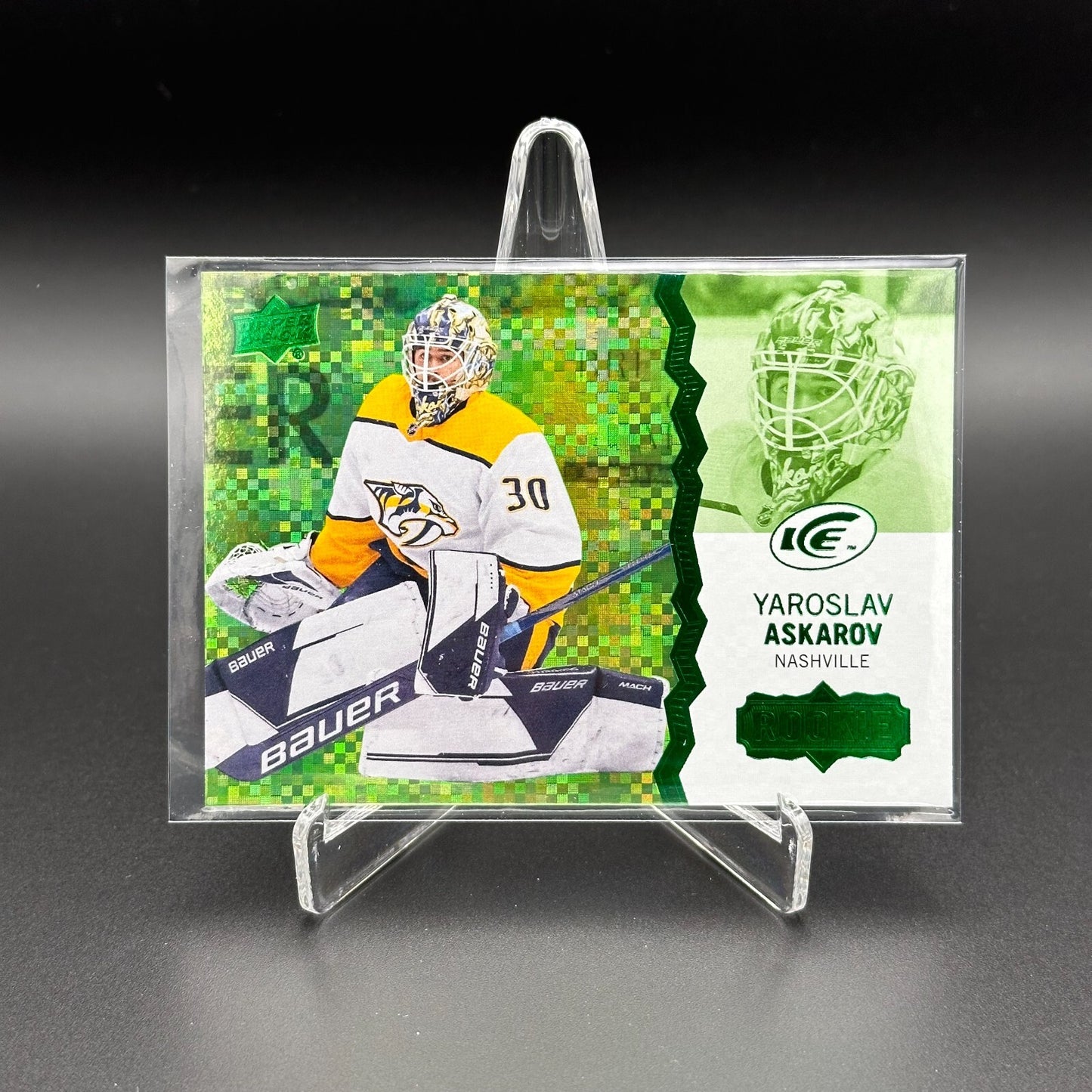 2023-24 Upper Deck Ice BASE & ROOKIE Green parallel ~ YOU PICK from the list!