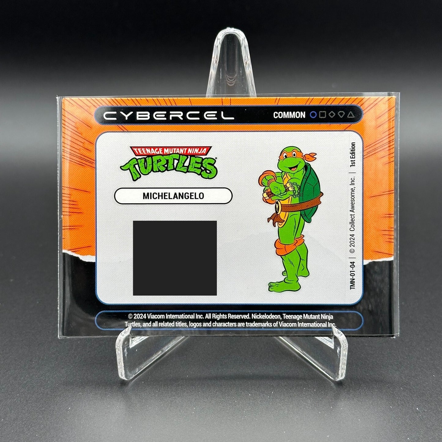 2024 FigPin Cybercel TMNT Series 1 MICHELANGELO #TMN-01-04 Common - UNSCANNED