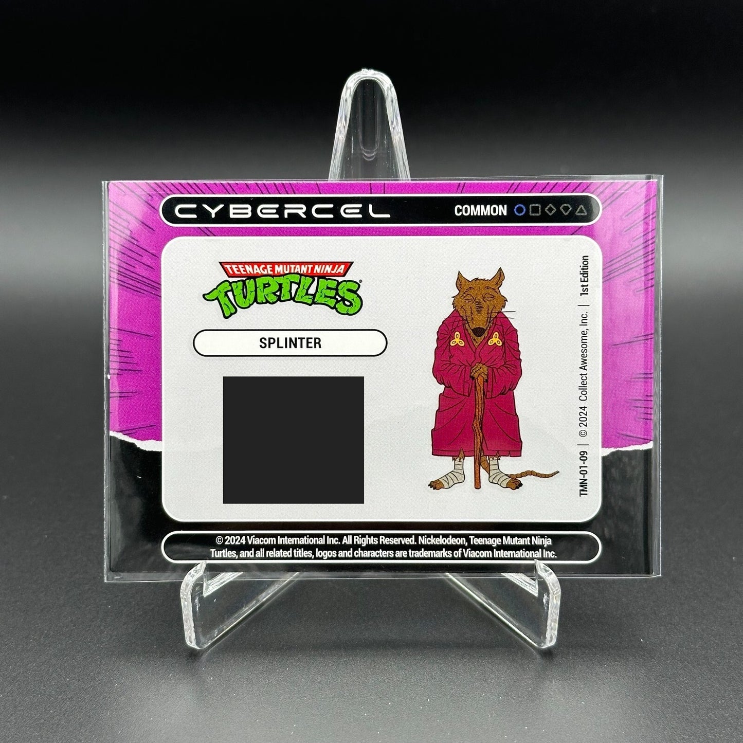 2024 FigPin Cybercel TMNT Series 1 SPLINTER #TMN-01-09 Common - UNSCANNED