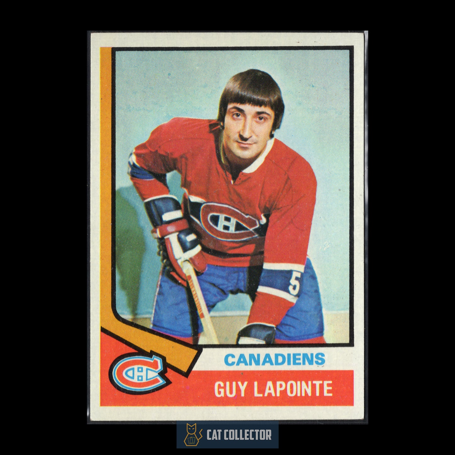 1974-75 Topps GUY LAPOINTE #70 Montreal Canadiens