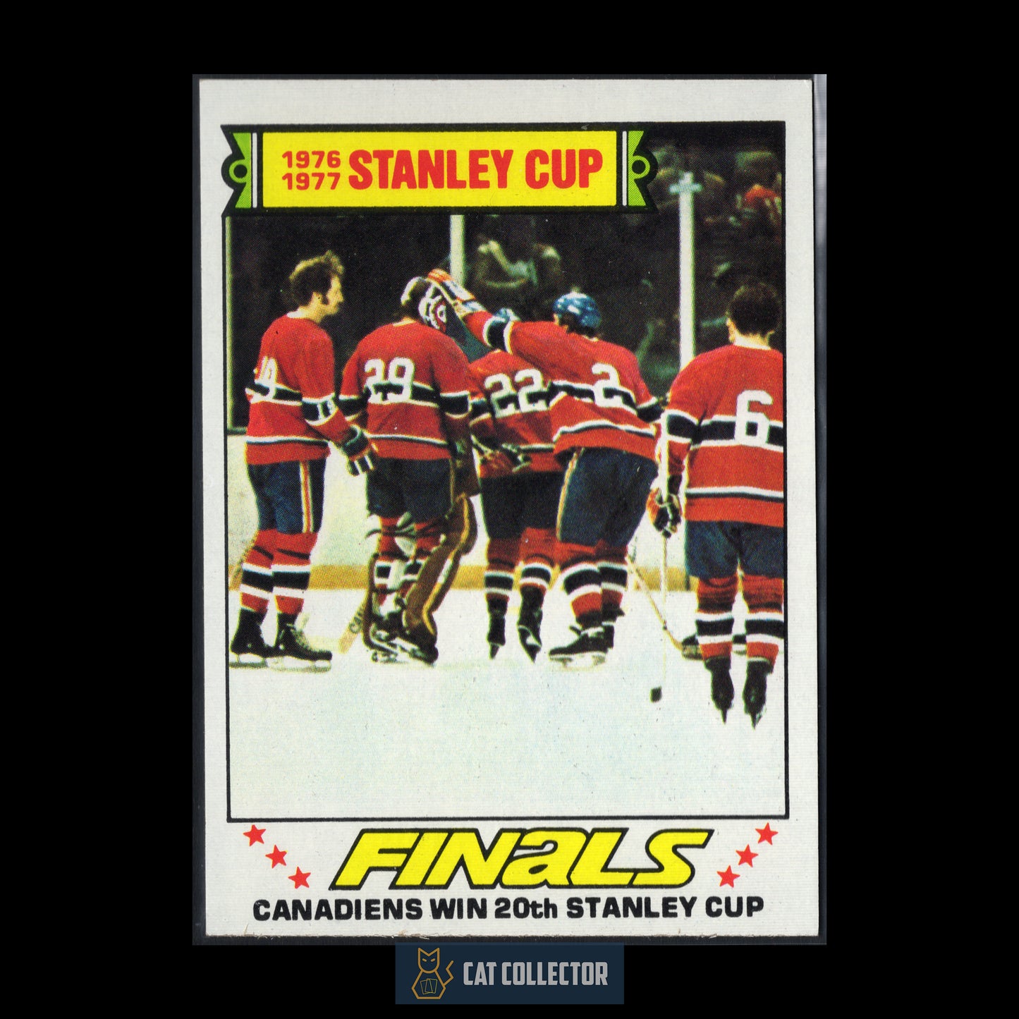 1977-78 Topps CANADIENS WIN 20TH STANLEY CUP #264
