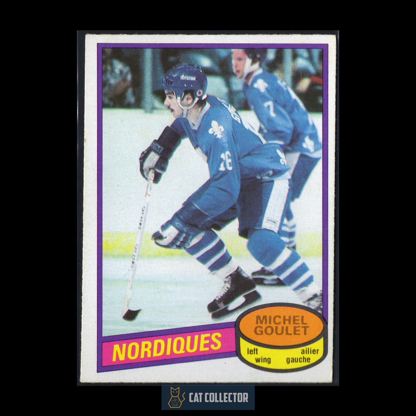 1980-81 O-Pee-Chee MICHEL GOULET #67 Rookie RC