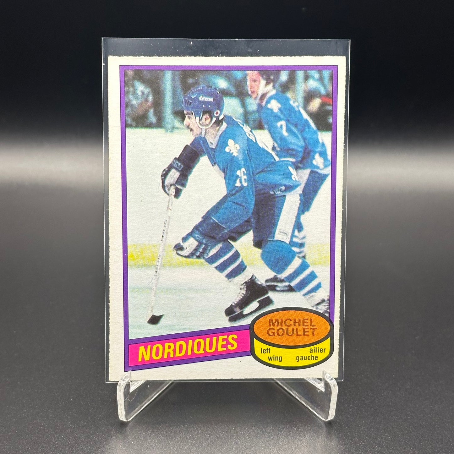 1980-81 O-Pee-Chee MICHEL GOULET #67 Rookie RC