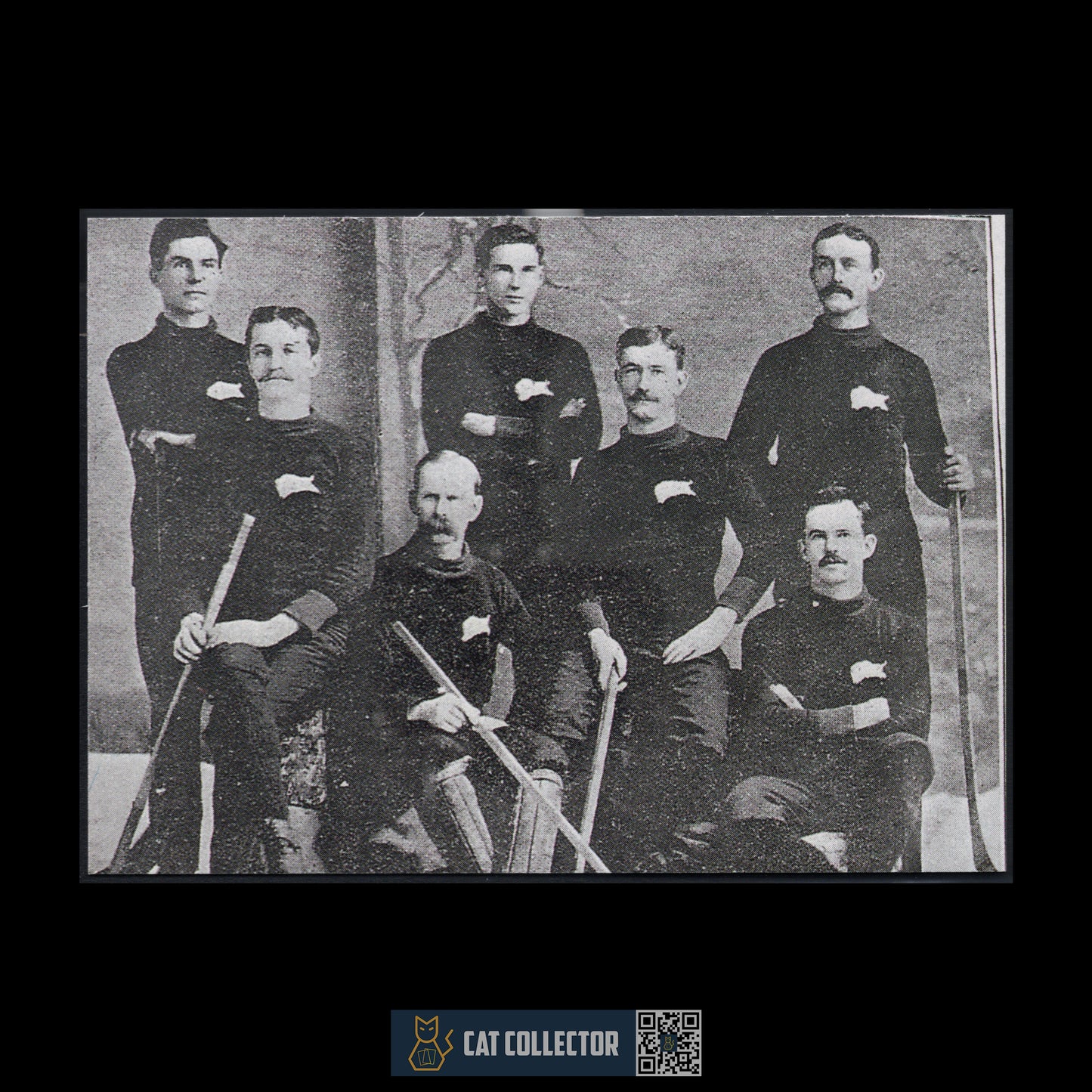 1992-93 High Liner Centennial Collector Series #2 of 28 Winnipeg Victorias 1896