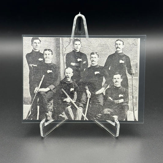 1992-93 High Liner Centennial Collector Series #2 of 28 Winnipeg Victorias 1896