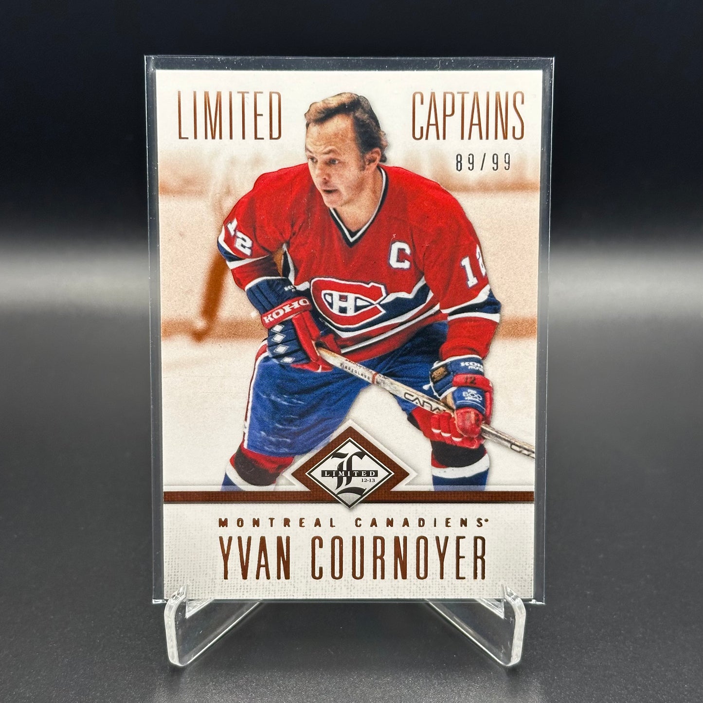 2012-13 Panini Limited YVAN COURNOYER #194 Captain SP /99