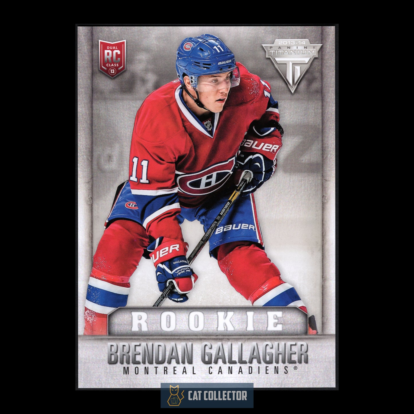 2013-14 Panini Titanium BRENDAN GALLAGHER #J-9 Jumbo Rookie RC