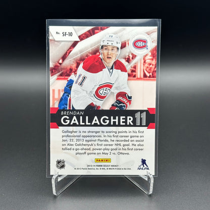 2013-14 Panini Select BRENDAN GALLAGHER #SF-10 Select Future Rookie RC