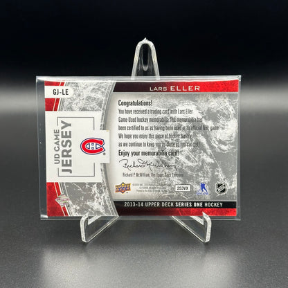 2013-14 Upper Deck Series 1 LARS ELLER #GJ-LE UD Game Jersey