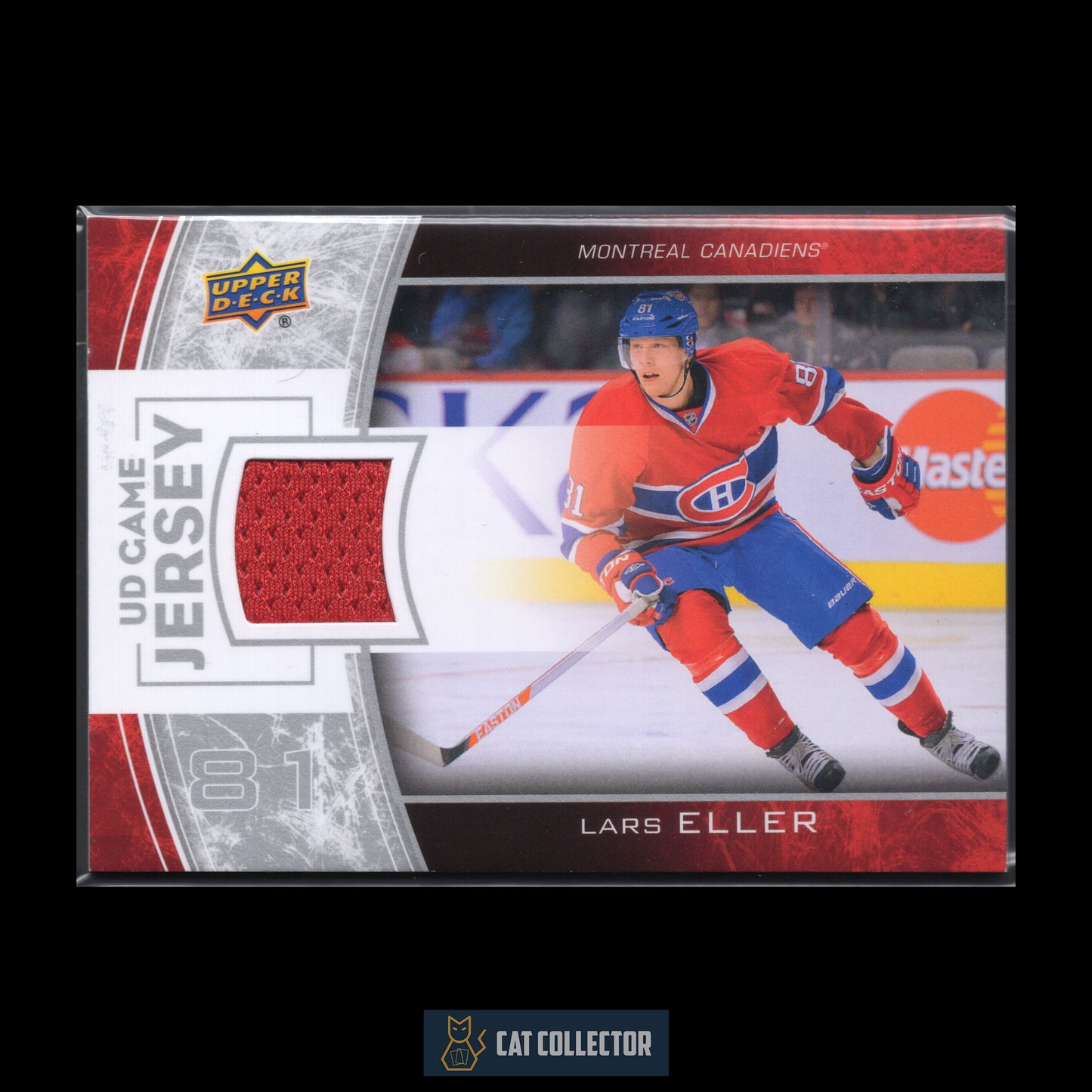 2013-14 Upper Deck Series 1 LARS ELLER #GJ-LE UD Game Jersey