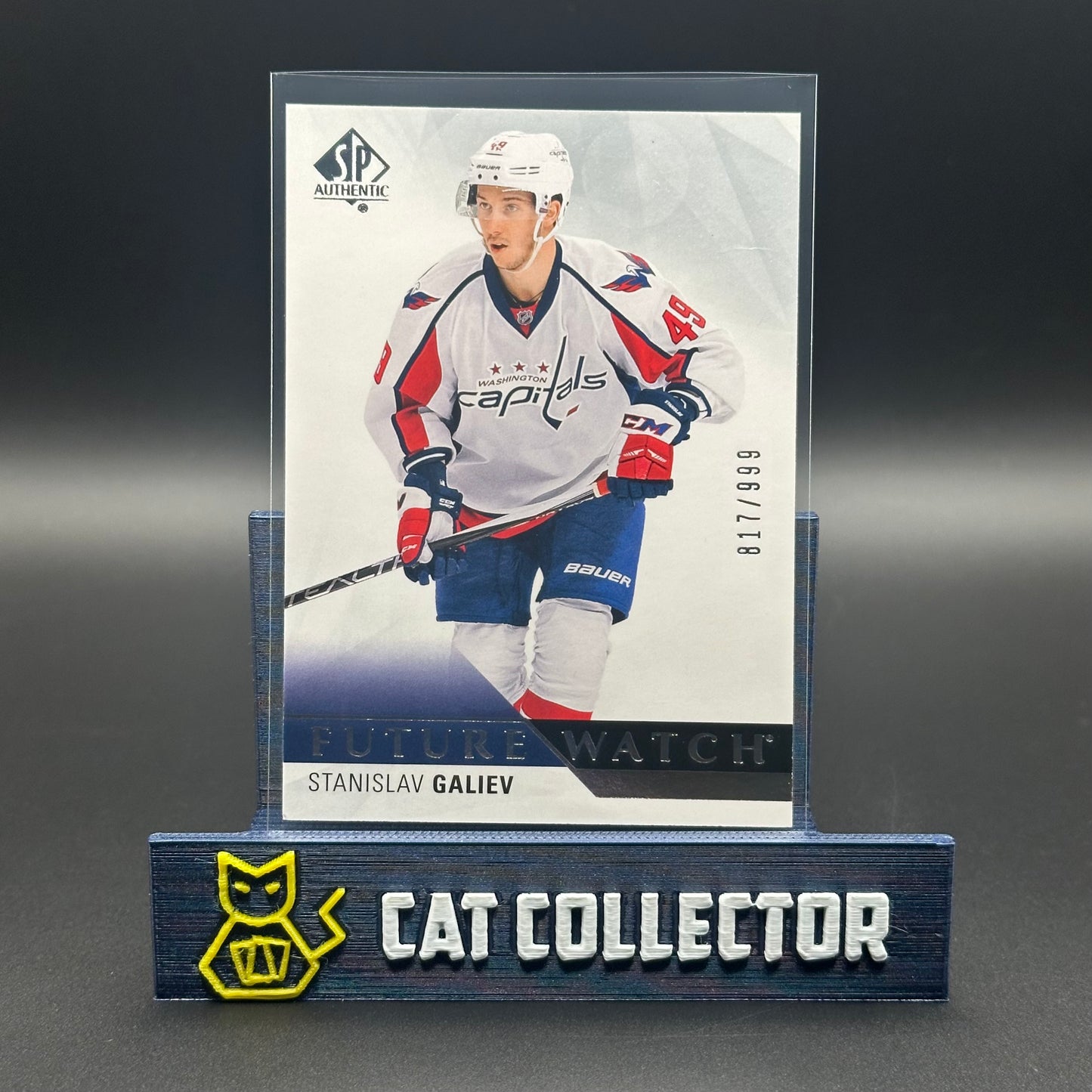 2015-16 UD SP Authentic STANISLAV GALIEV #212 Future Watch RC /999