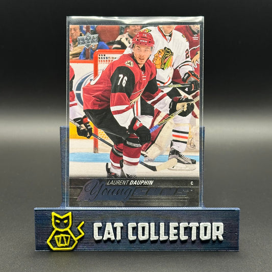 2015-16 UD Update LAURENT DAUPHIN #522 Young Guns RC