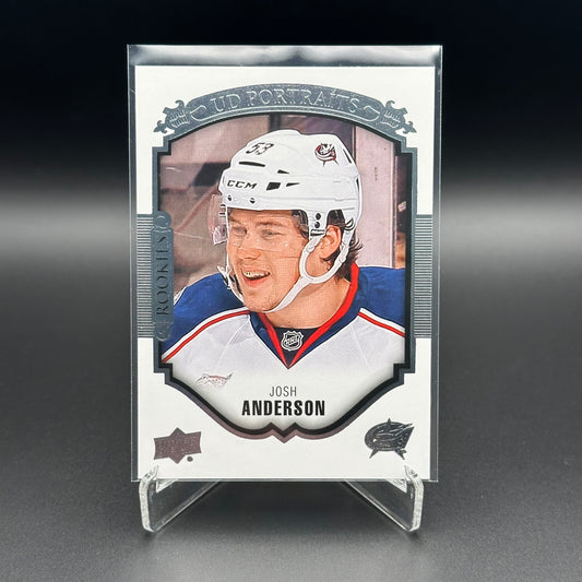 2015-16 Upper Deck Series 2 JOSH ANDERSON #P-87 UD Portraits Rookies RC