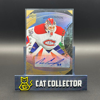 2015-16 Upper Deck Trilogy MIKE CONDON #220 Rookie Premieres Level 2 RC /399 Auto