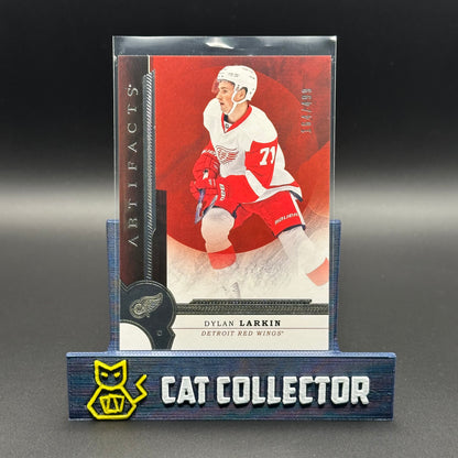 2016-17 UD Artifacts DYLAN LARKIN #130 Red /499