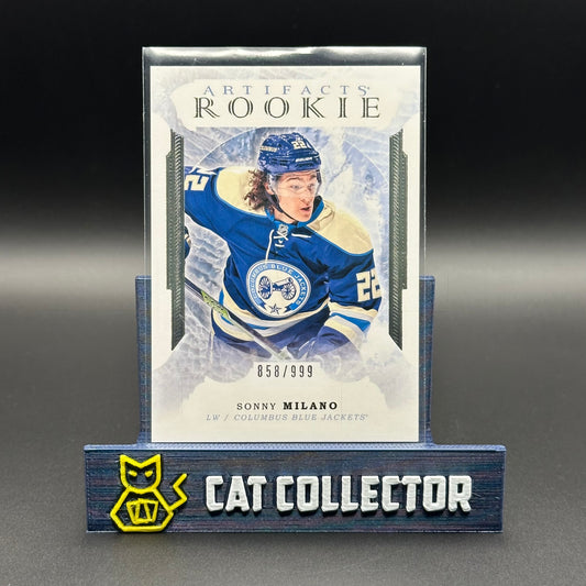 2016-17 UD Artifacts SONNY MILANO #162 Rookie RC /999