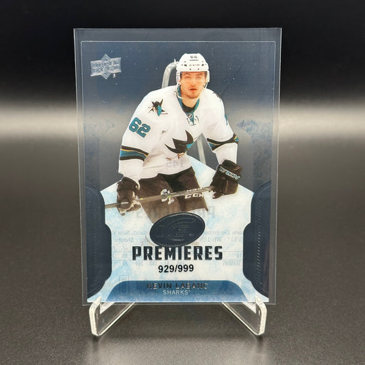 2016-17 Upper Deck Ice KEVIN LABANC #145 Ice Premieres RC /999
