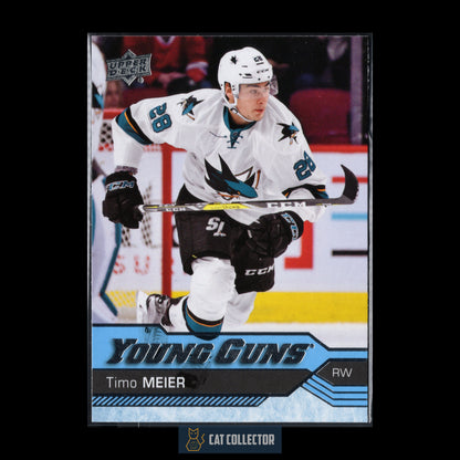 2016-17 Upper Deck Series 2 TIMO MEIER #479 Young Guns RC