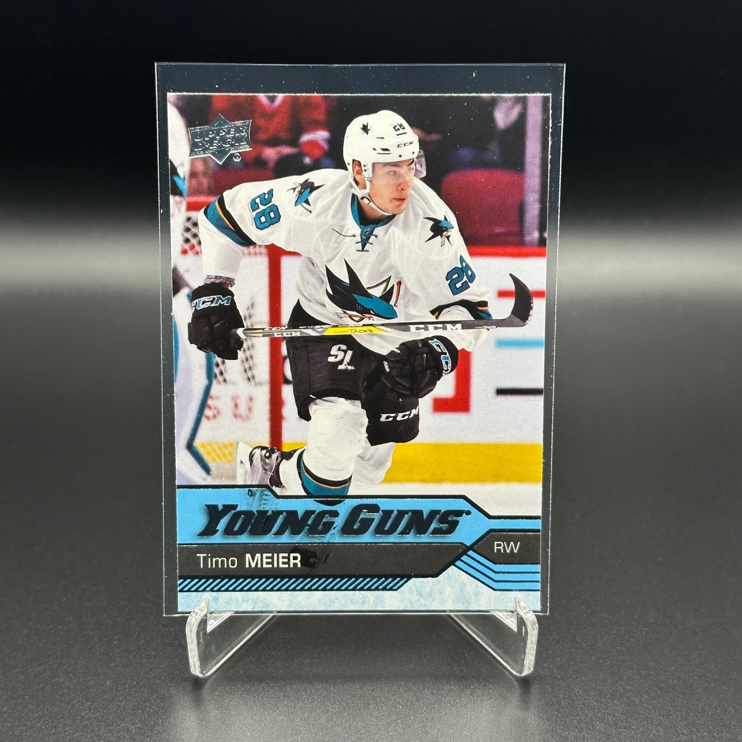 2016-17 Upper Deck Series 2 TIMO MEIER #479 Young Guns RC