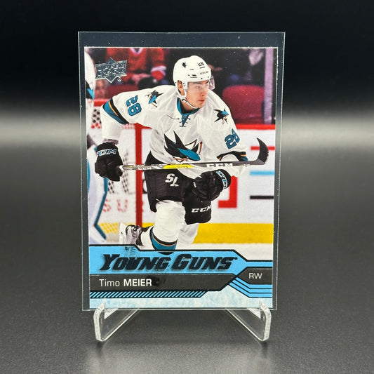 2016-17 Upper Deck Series 2 TIMO MEIER #479 Young Guns RC