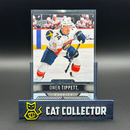 2017-18 Upper Deck Overtime OWEN TIPPETT #166 Rookie RC