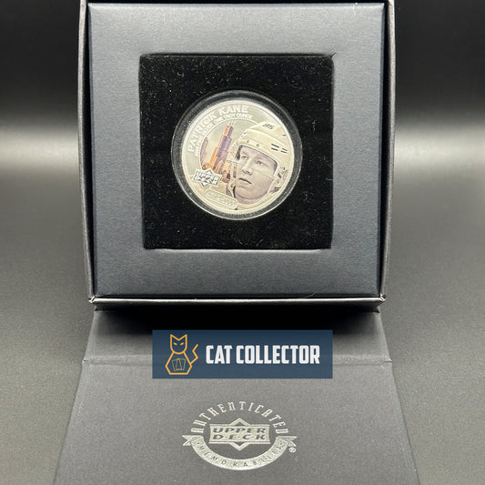 2017 UD Grandeur Coin Collection PATRICK KANE 1oz. Silver Colored /5000