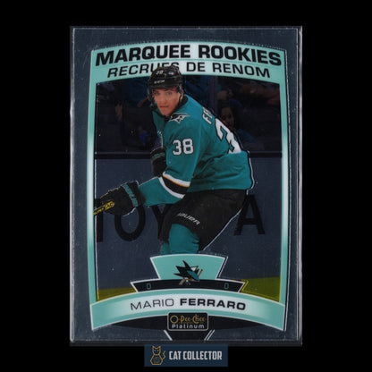 2019-20 O-Pee-Chee Platinum MARIO FERRARO #154 Marquee rookie RC
