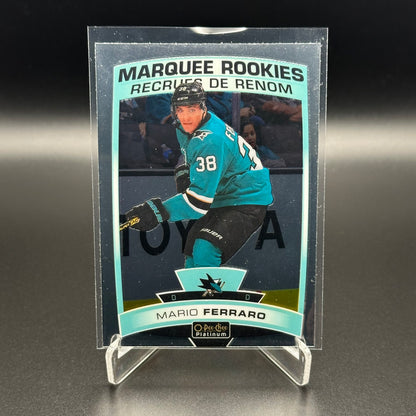 2019-20 O-Pee-Chee Platinum MARIO FERRARO #154 Marquee rookie RC