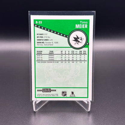 2019-20 O-Pee-Chee Platinum TIMO MEIER #R-33 Retro