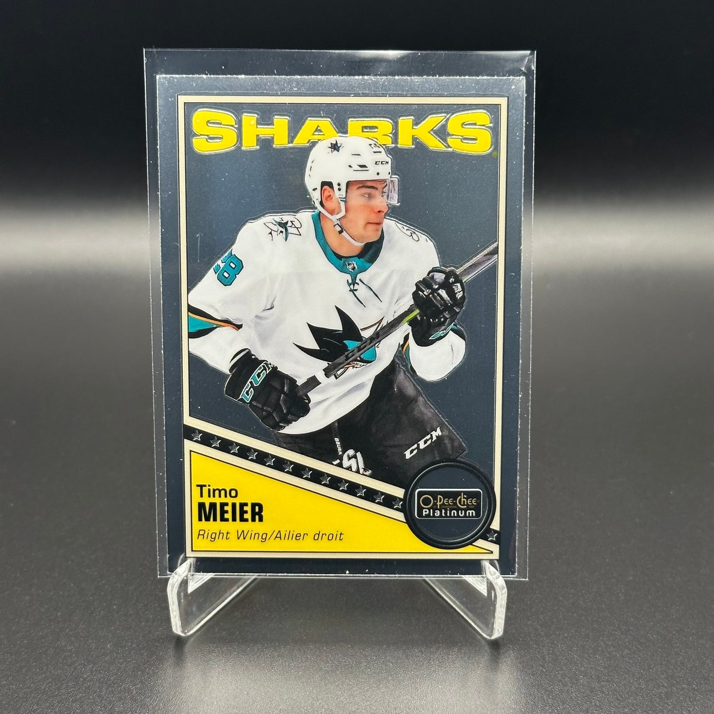 2019-20 O-Pee-Chee Platinum TIMO MEIER #R-33 Retro