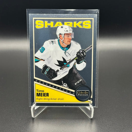 2019-20 O-Pee-Chee Platinum TIMO MEIER #R-33 Retro