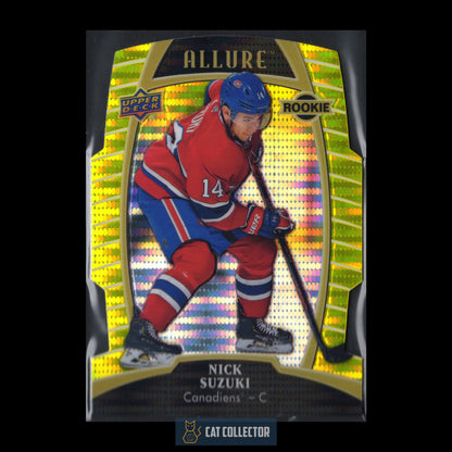 2019-20 Upper Deck Allure NICK SUZUKI #91 Yellow Taxi RC
