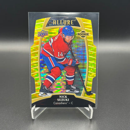 2019-20 Upper Deck Allure NICK SUZUKI #91 Yellow Taxi RC