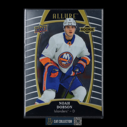 2019-20 UD Allure NOAH DOBSON #95 Rookie RC