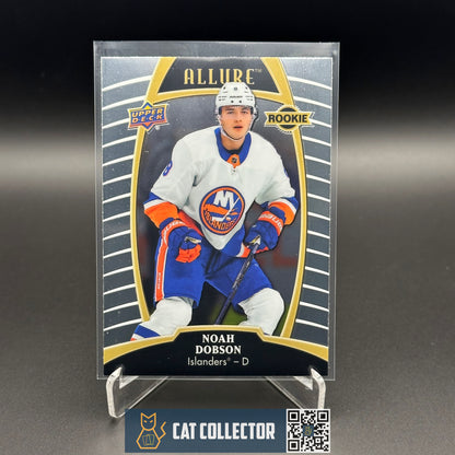 2019-20 UD Allure NOAH DOBSON #95 Rookie RC