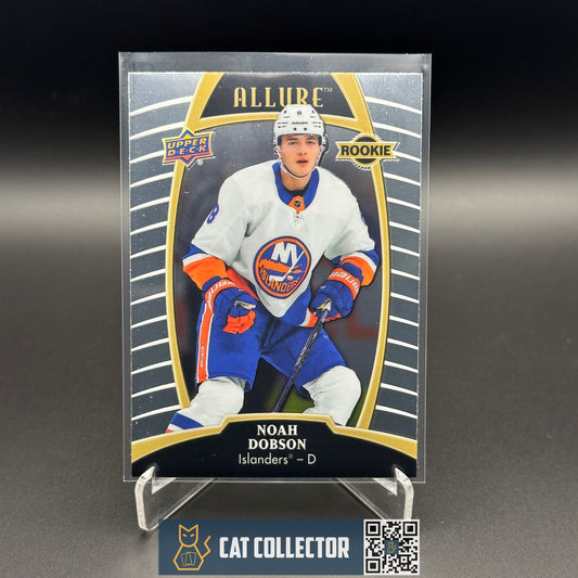 2019-20 UD Allure NOAH DOBSON #95 Rookie RC