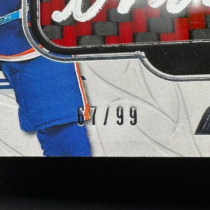 2019-20 UD Engrained NOAH DOBSON #RSS-ND Rookie Signature Shots Red Stick RC /99