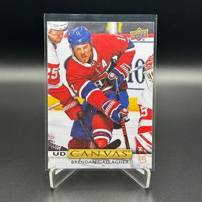 2019-20 Upper Deck Series 2 BRENDAN GALLAGHER #C143 UD Canvas