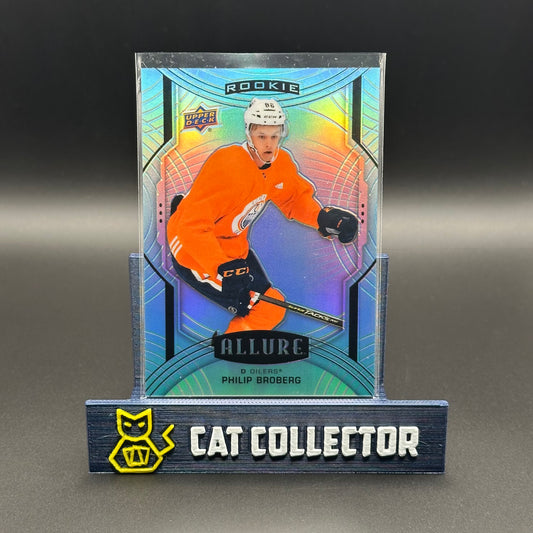 2020-21 UD Allure PHILIP BROBERG #138 Double Rainbow RC