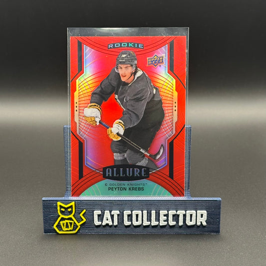 2020-21 UD Allure PEYTON KREBS #142 Red Rainbow RC