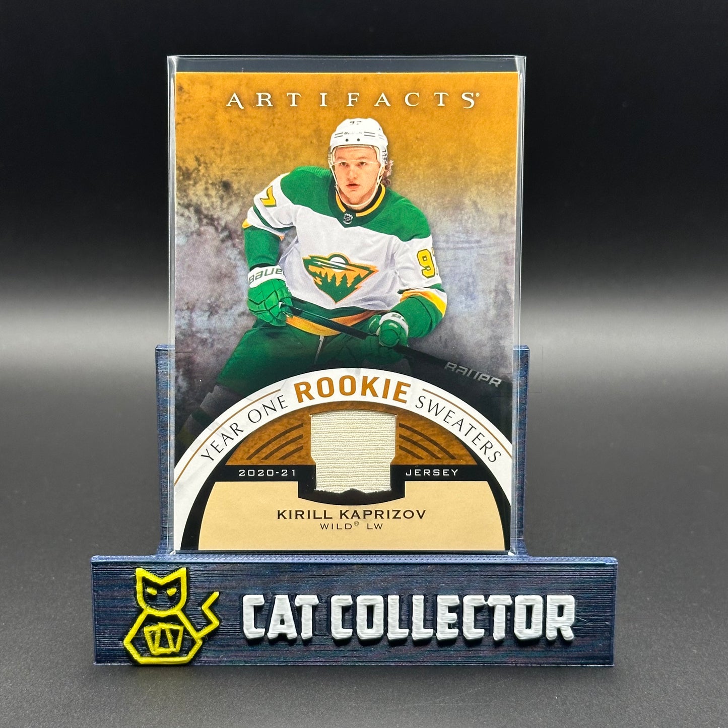 2020-21 UD Artifacts KIRILL KAPRIZOV #RS-KK Year One Rookie Sweaters Jersey RC